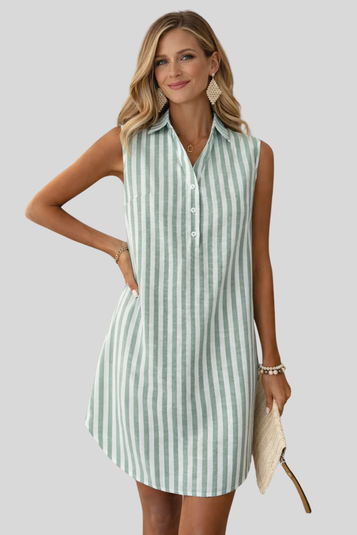 Neva™ | Striped Shirt Dress
