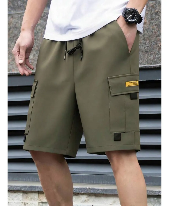 Norman - Casual Multi-Pocket Cargo Shorts |