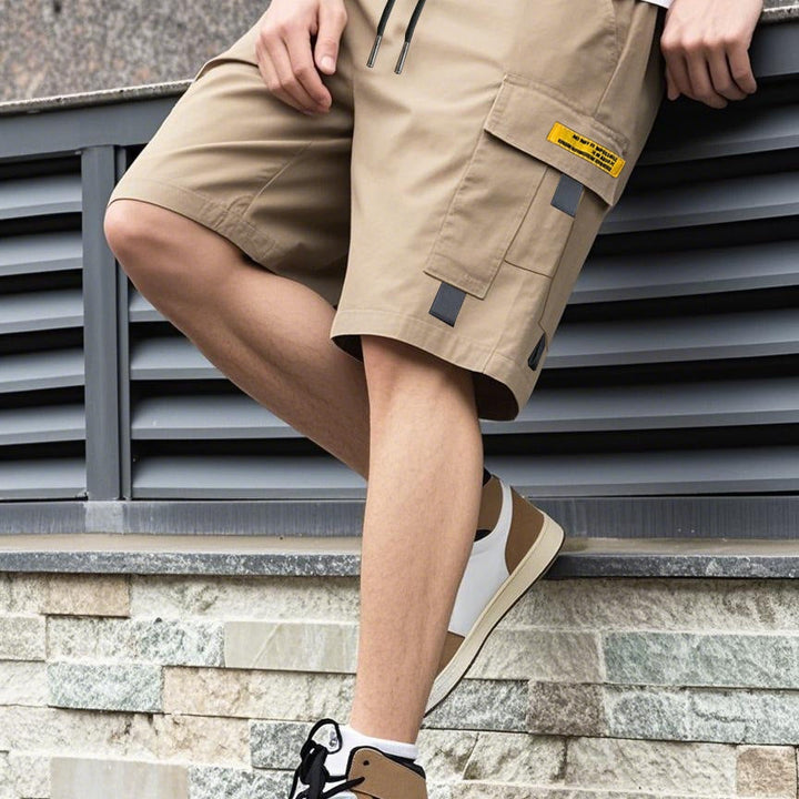 Norman - Casual Multi-Pocket Cargo Shorts |